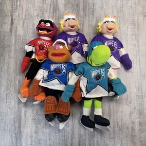 Muppets Hockey McDonald's Toys Figures Dolls Piggy Kermit Fozzie Animal